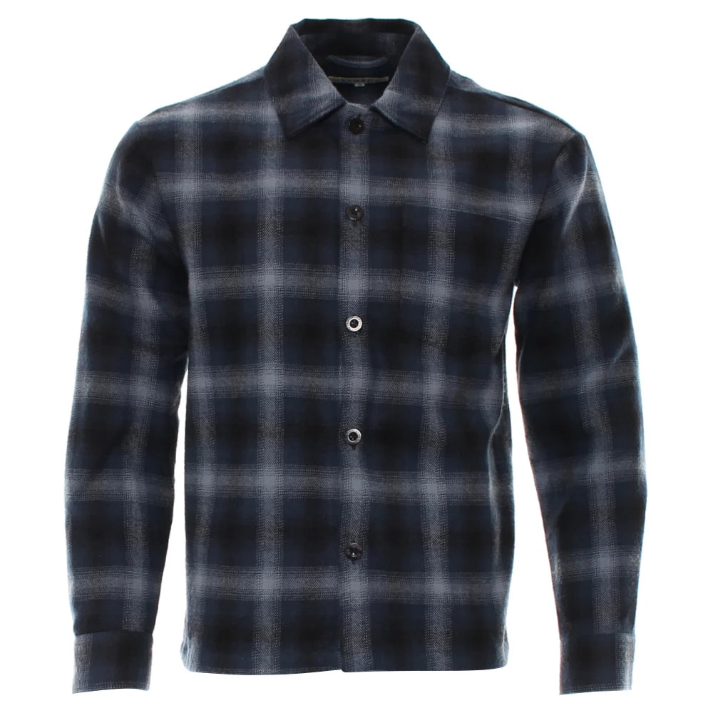 Kenrow Ross Overshirt Blue Check