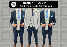 Load image into Gallery viewer, Radika + Calvin Navy Wedding Quotation 1
