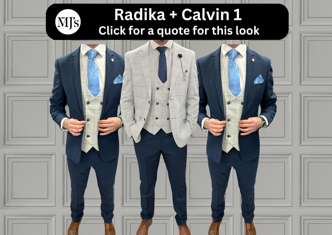 Radika + Calvin Navy Wedding Quotation 1