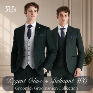 Regent Olive with Belmont Silver Wedding Quotation