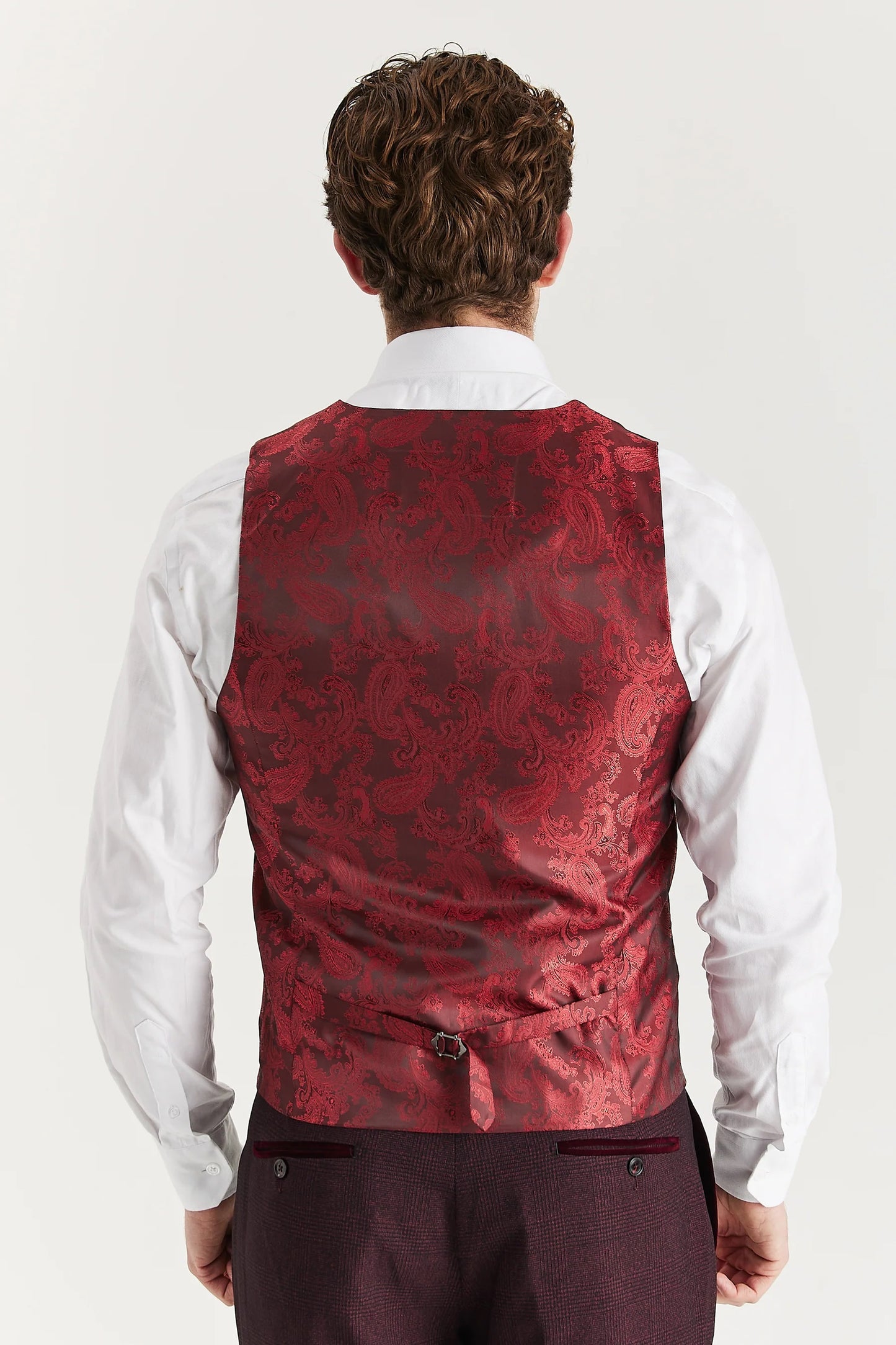 Regent Wine 3 Piece Suit