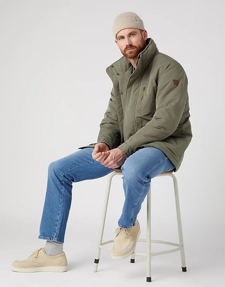 Wrangler Sign off Beanie in Rainy Day