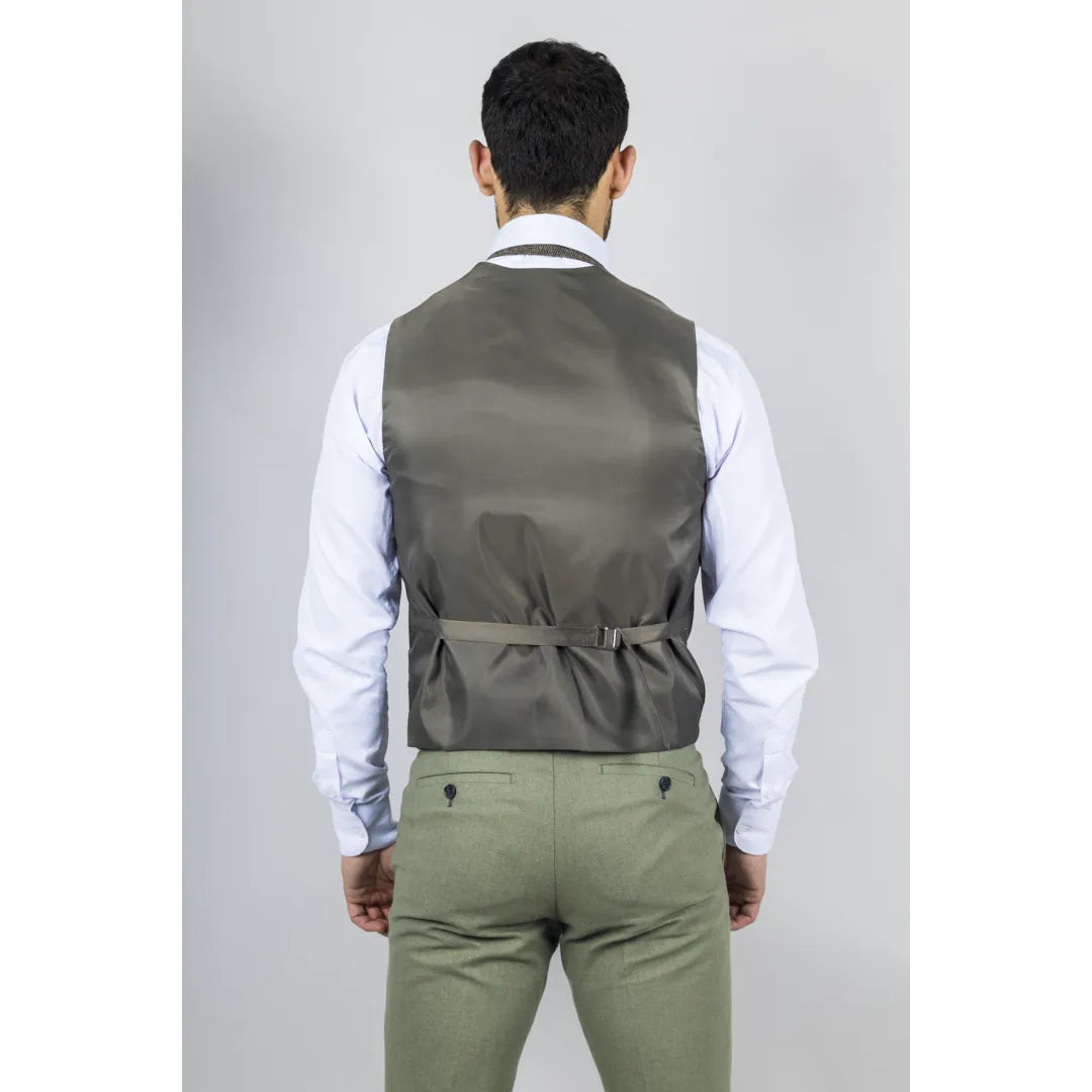 Patrick Sage Linen suit for hire