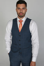 Load image into Gallery viewer, Viceroy Blue Waistcoat
