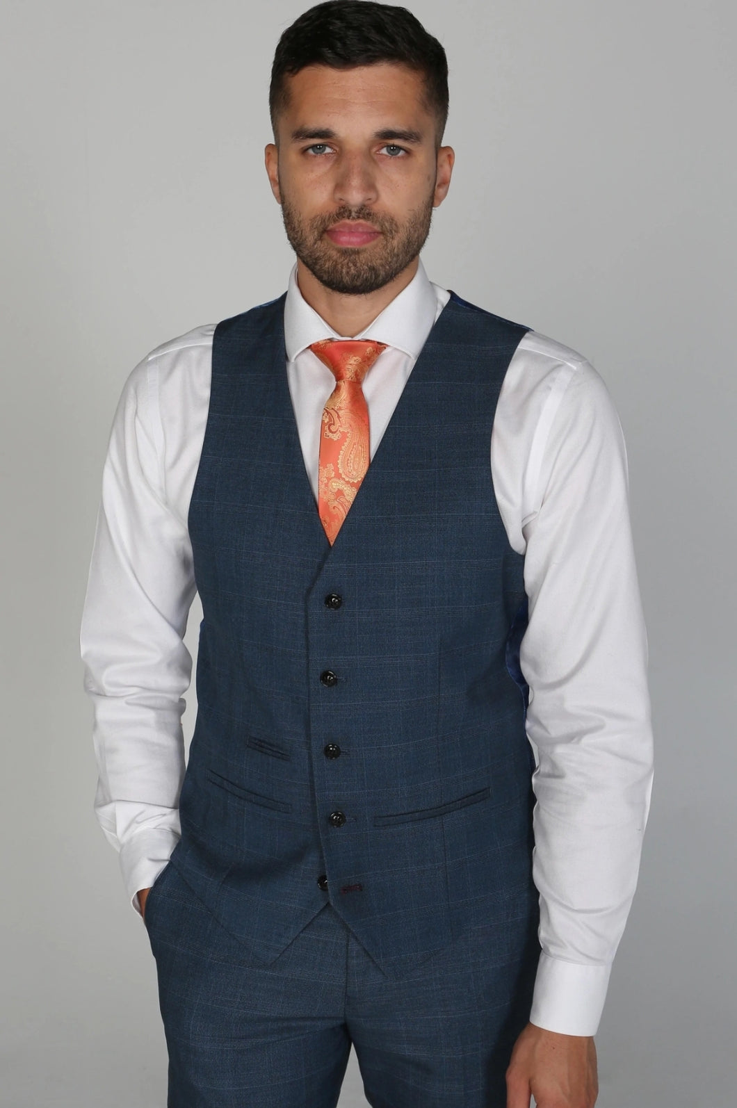 Viceroy Blue Waistcoat