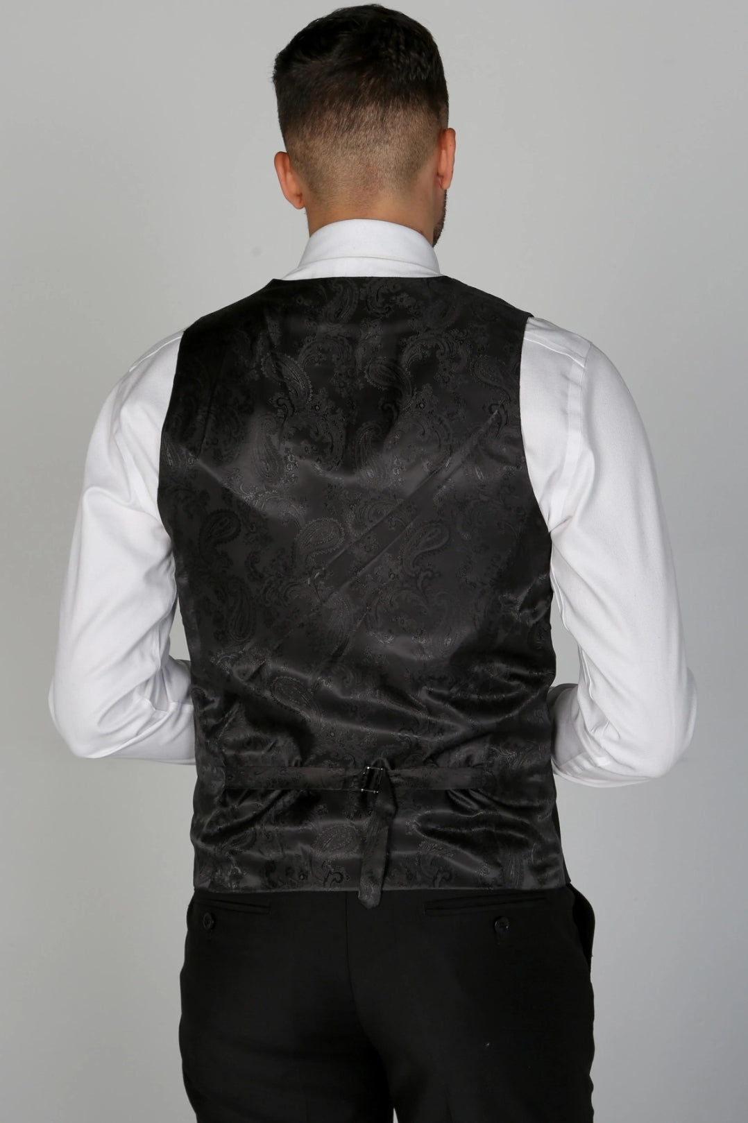 Parker Black Waistcoat