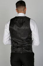 Load image into Gallery viewer, Parker Black Waistcoat
