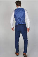 Load image into Gallery viewer, Mayfair Blue Waistcoat
