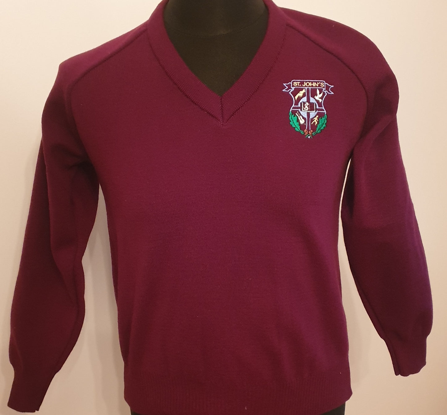 2 x St John's PS Deerpark knitted jumper (save 10%)