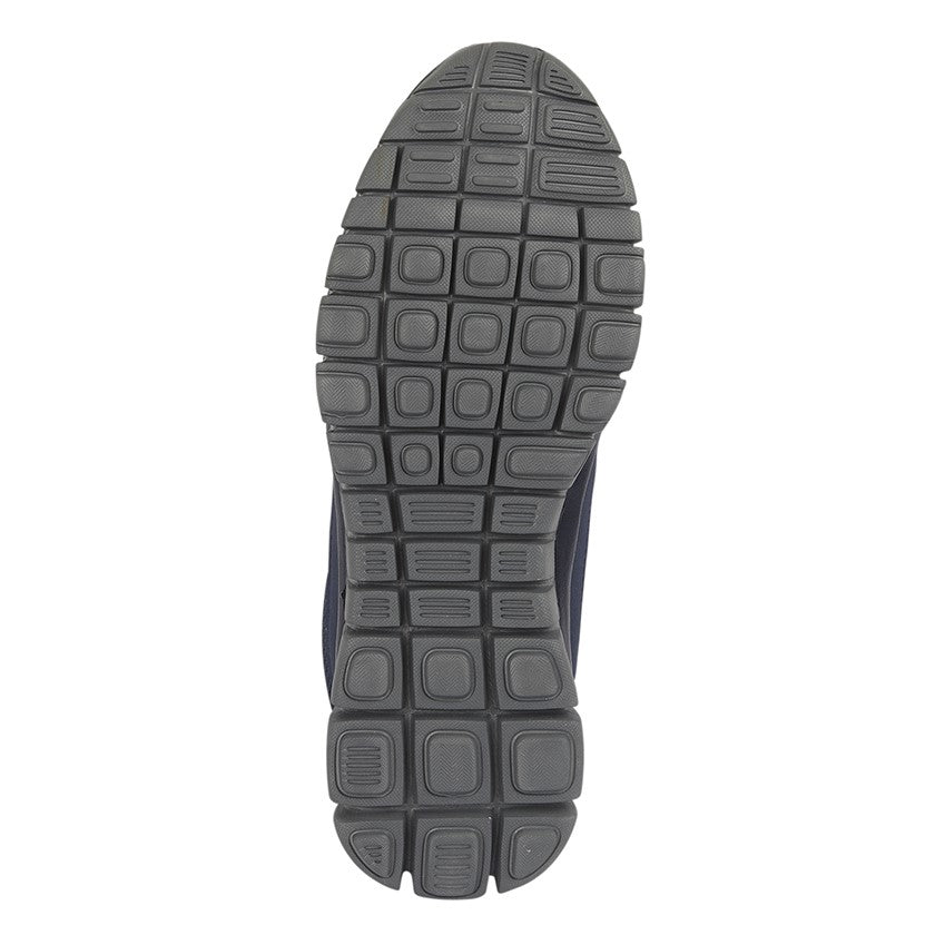 Navy Textile Mesh Slip on Trainer MJT875C