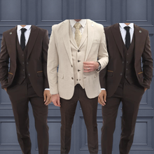 Load image into Gallery viewer, TC Cream + MJ Brown Wedding Quotation 1
