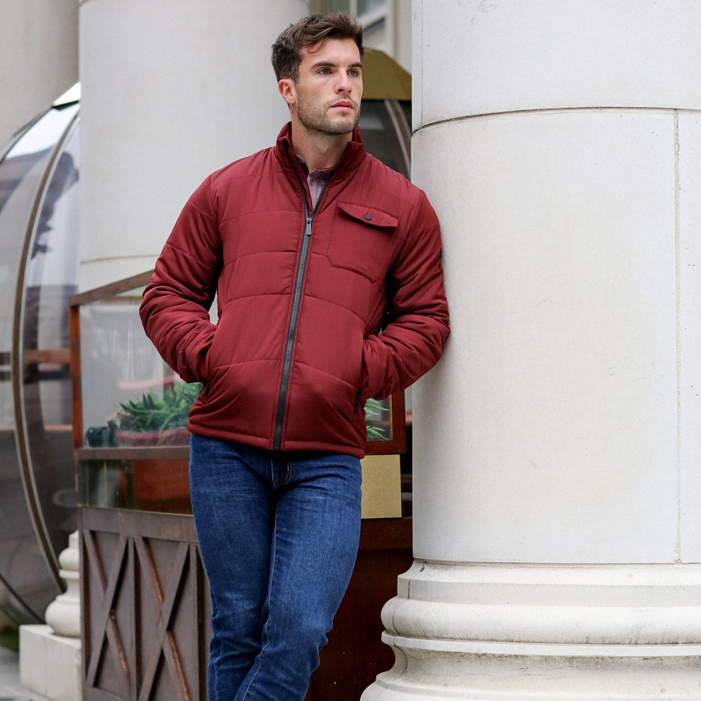 Tommy Maroon Jacket
