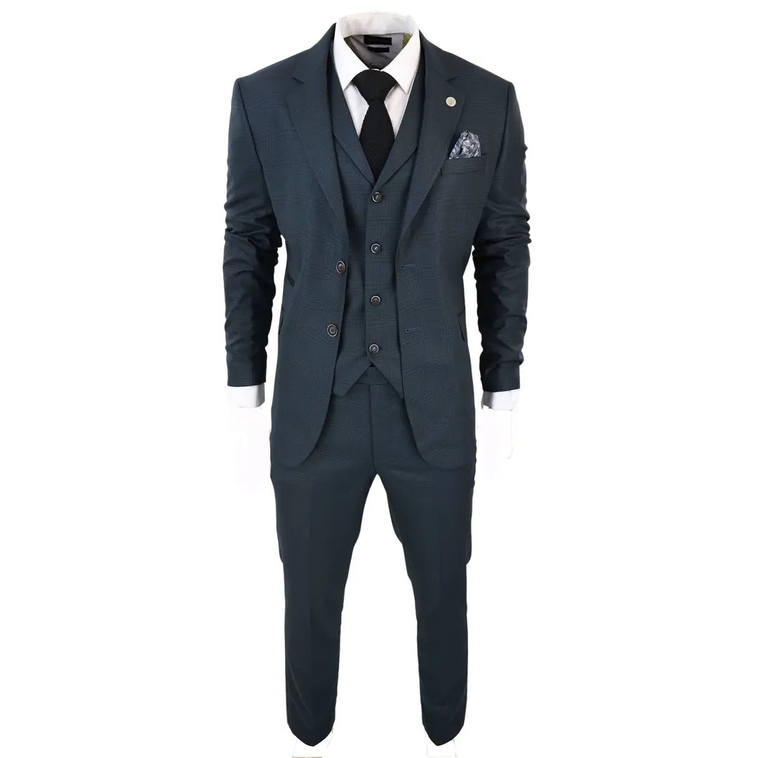 MJ Olive 3 Piece Suit
