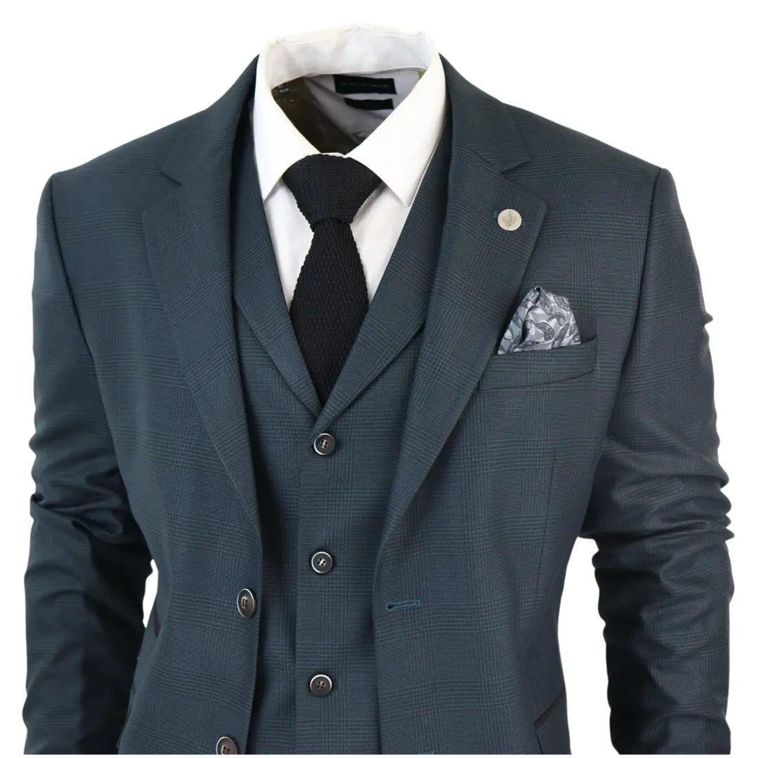 MJ Olive 3 Piece Suit