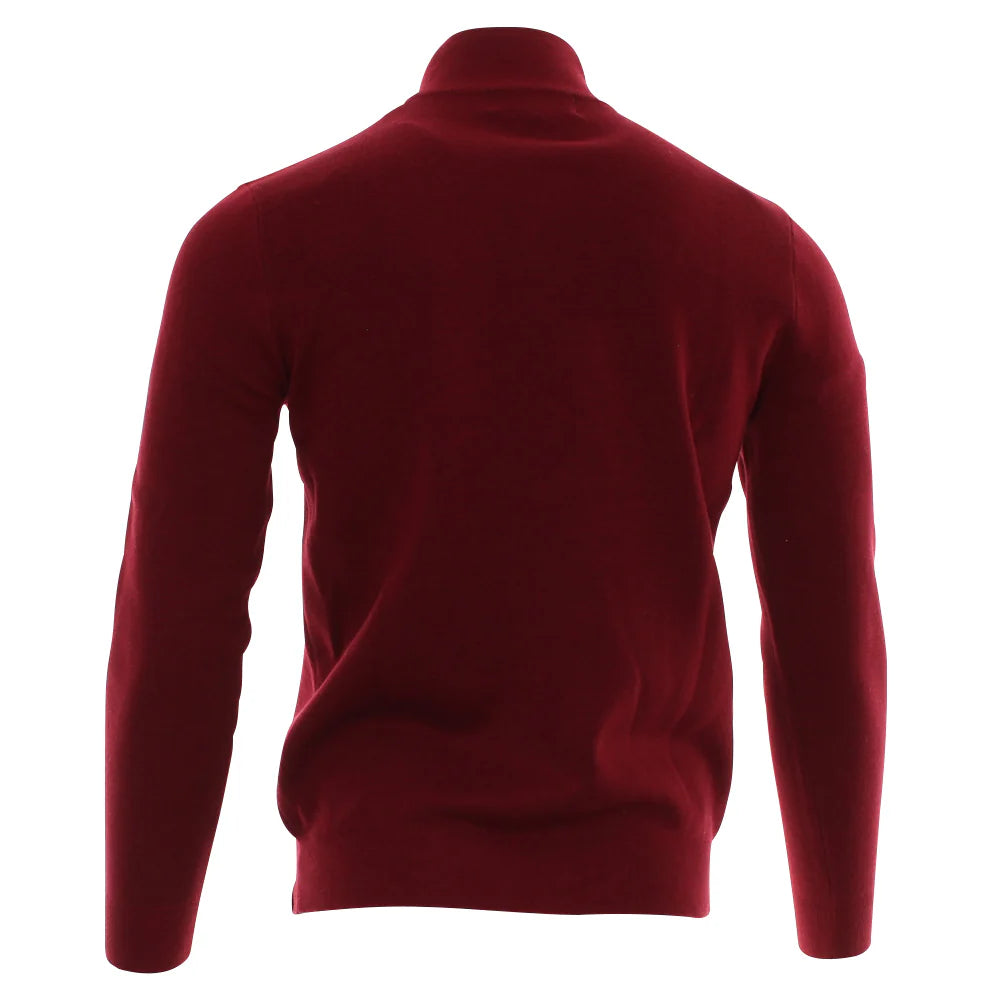 Ultan Half Zip Ruby