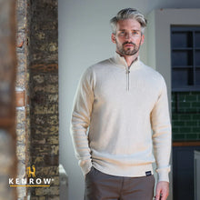 Load image into Gallery viewer, Vince Half Zip Sand
