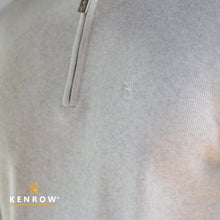 Load image into Gallery viewer, Vince Sand Half Zip with Navy Trouser
