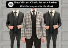 Load image into Gallery viewer, Vibrant Grey + Parker Black Wedding Quotation
