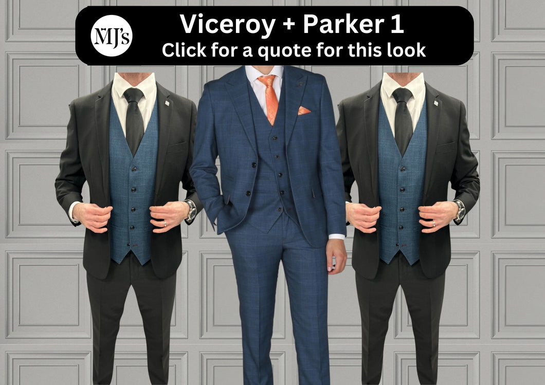 Viceroy blue + Parker Black Wedding Quotation 1