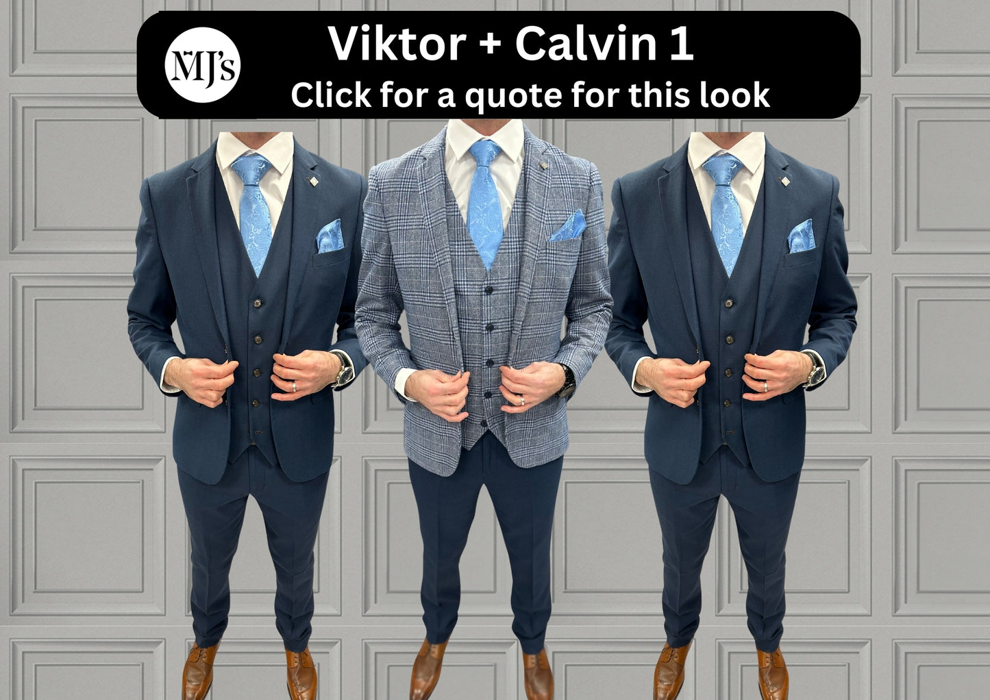 Viktor + Calvin Navy Wedding Quotation 1
