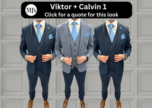 Viktor + Calvin Navy Wedding Quotation 1