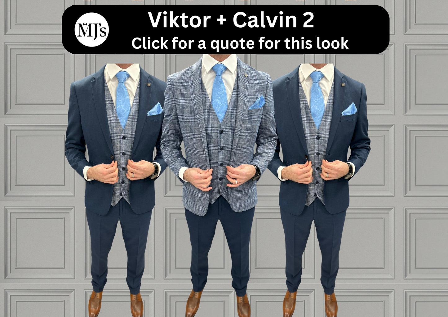 Viktor + Calvin Navy Wedding Quotation 2