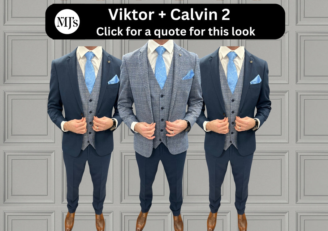 Viktor + Calvin Navy Wedding Quotation 2