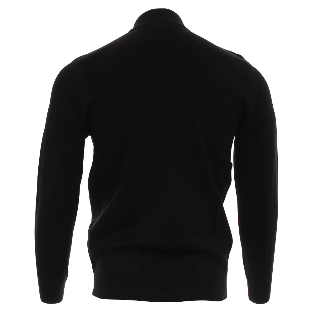 Warren Half Zip Black