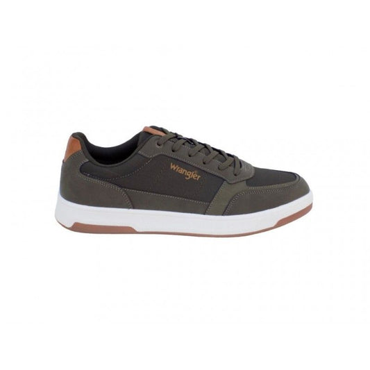 Woody Low Dress Olive Casual Trainer