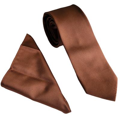 Tan twill tie set