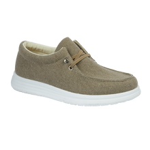 Load image into Gallery viewer, Alberto Beige Casual Canvas Trainer
