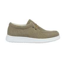 Load image into Gallery viewer, Alberto Beige Casual Canvas Trainer
