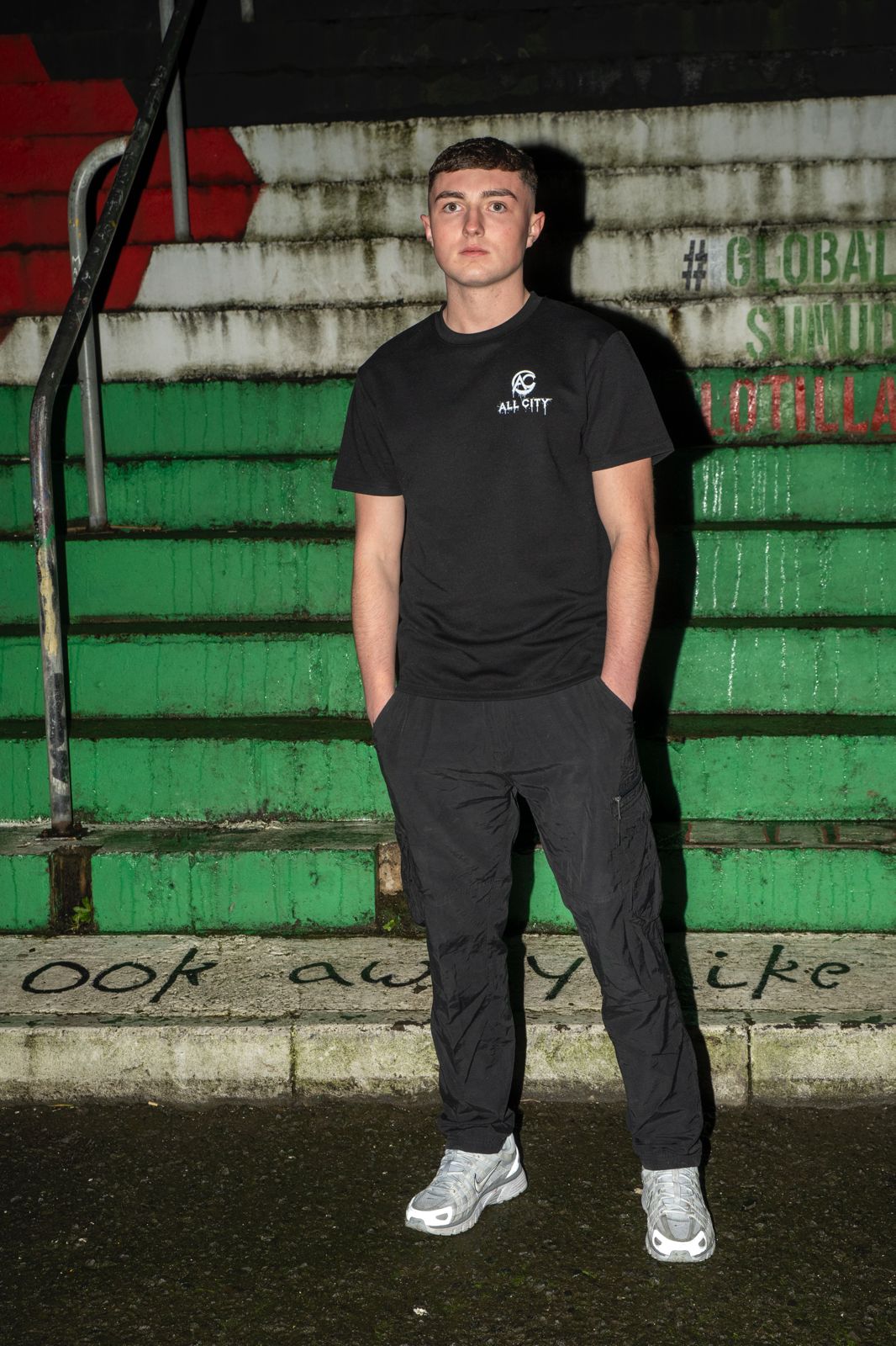 Allcity Streetwear Black Tee