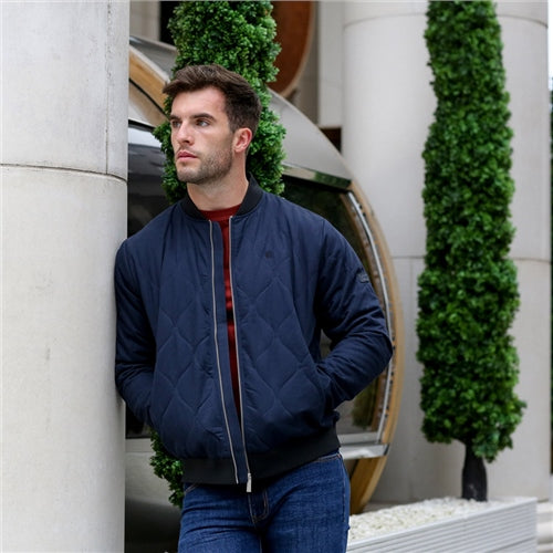Archie Bomber Jacket Navy