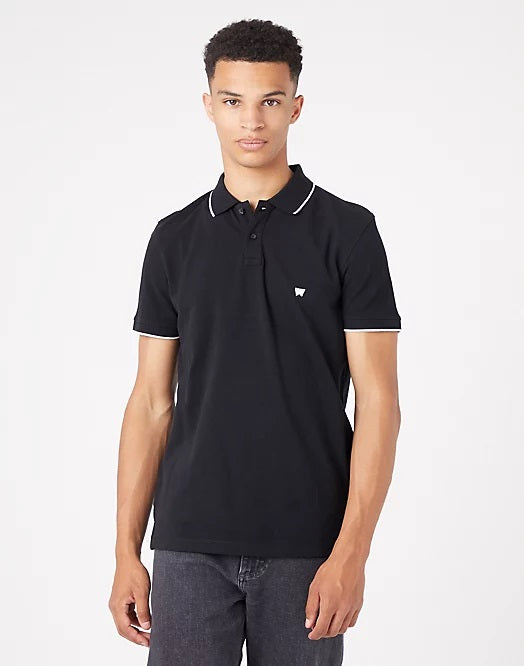 Wrangler Polo Shirt Black