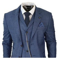 Load image into Gallery viewer, Blue Prince Of Wales 3 Piece Suit
