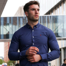 Load image into Gallery viewer, Cameron Navy Shirt
