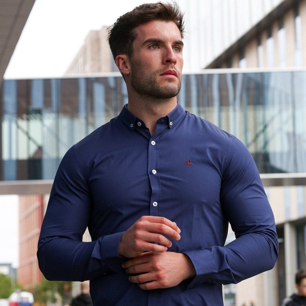 Cameron Navy Shirt