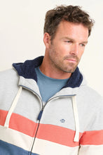Load image into Gallery viewer, Colour Block Zip Through Hoody
