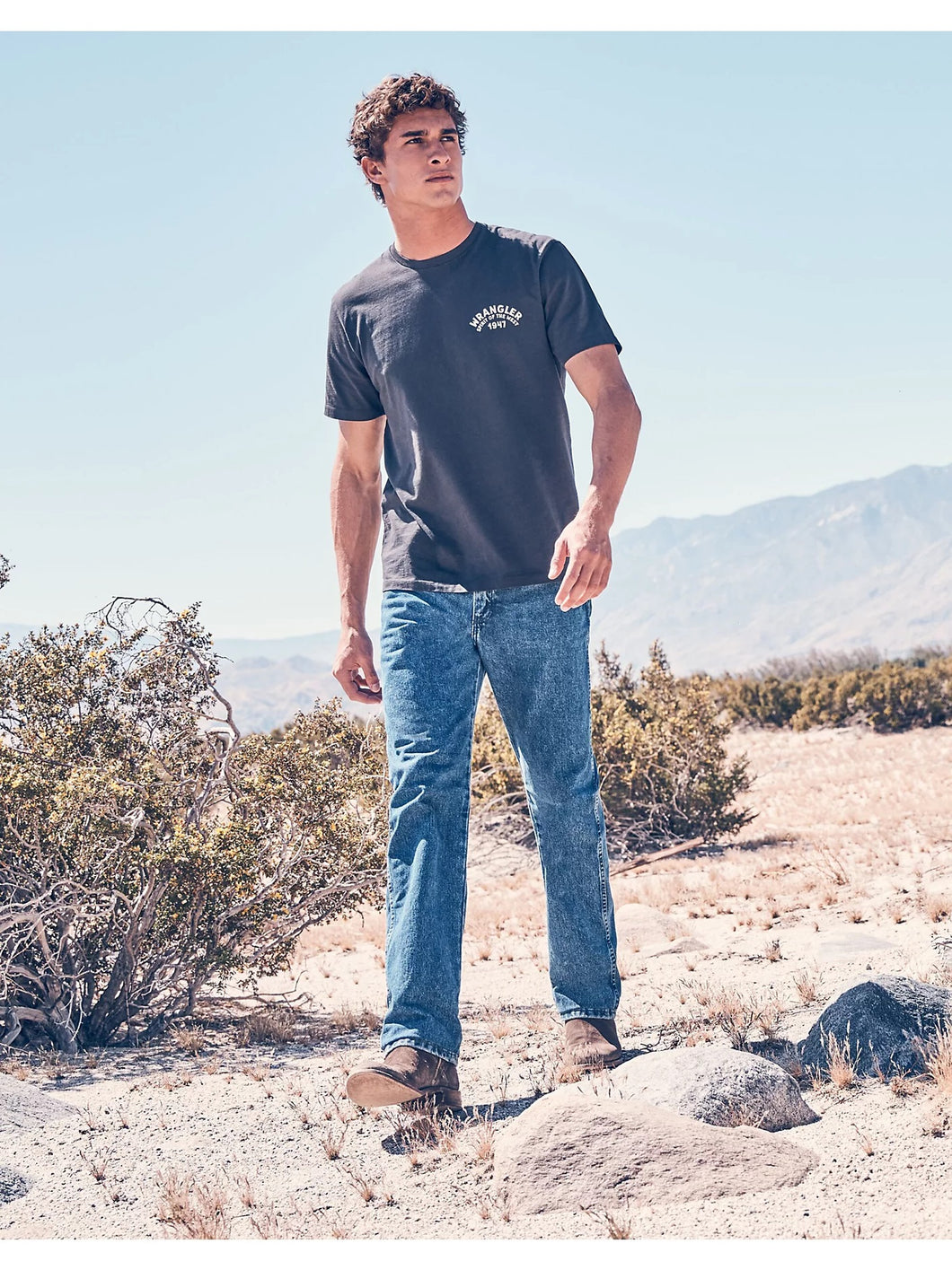 Wrangler Cowboy Cut Bootcut Stonewash