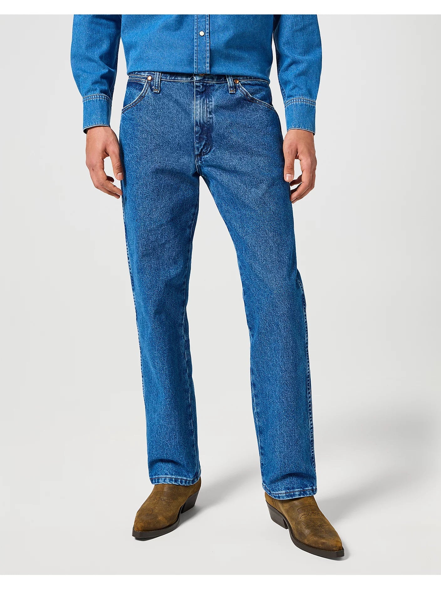 Wrangler Cowboy Cut Bootcut Stonewash