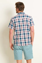 Load image into Gallery viewer, Cream Checked SS Shirt

