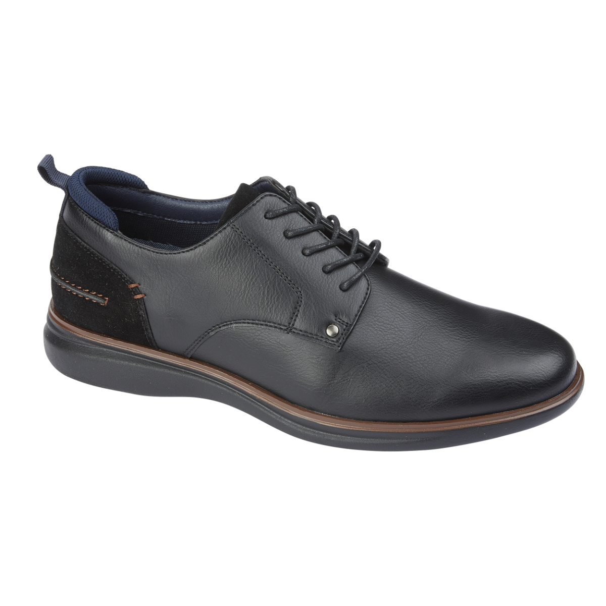 Diego Black Casual Trainer