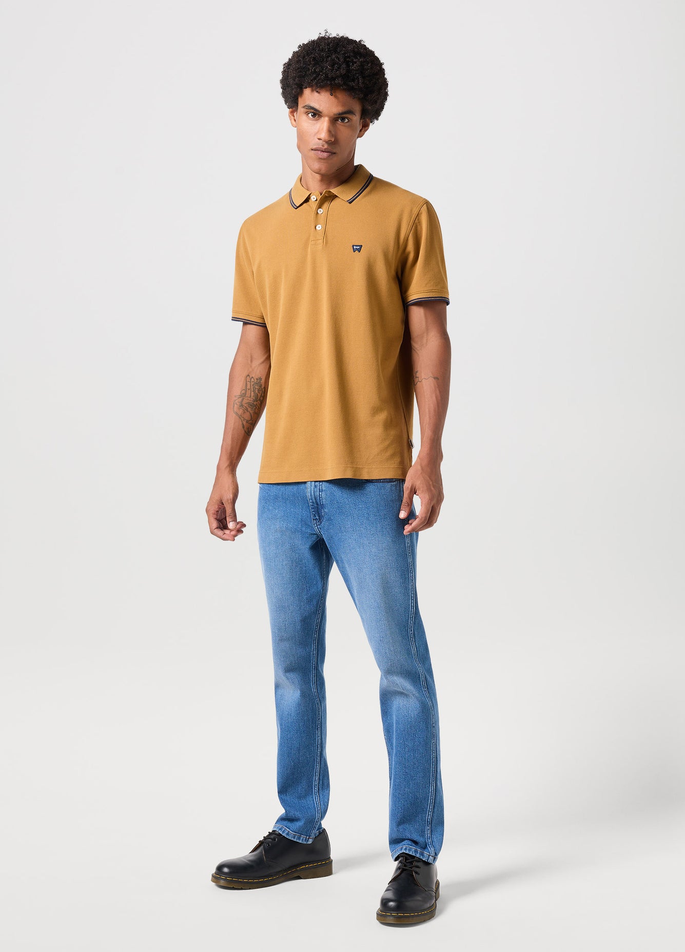 Wrangler Polo Shirt Dijon