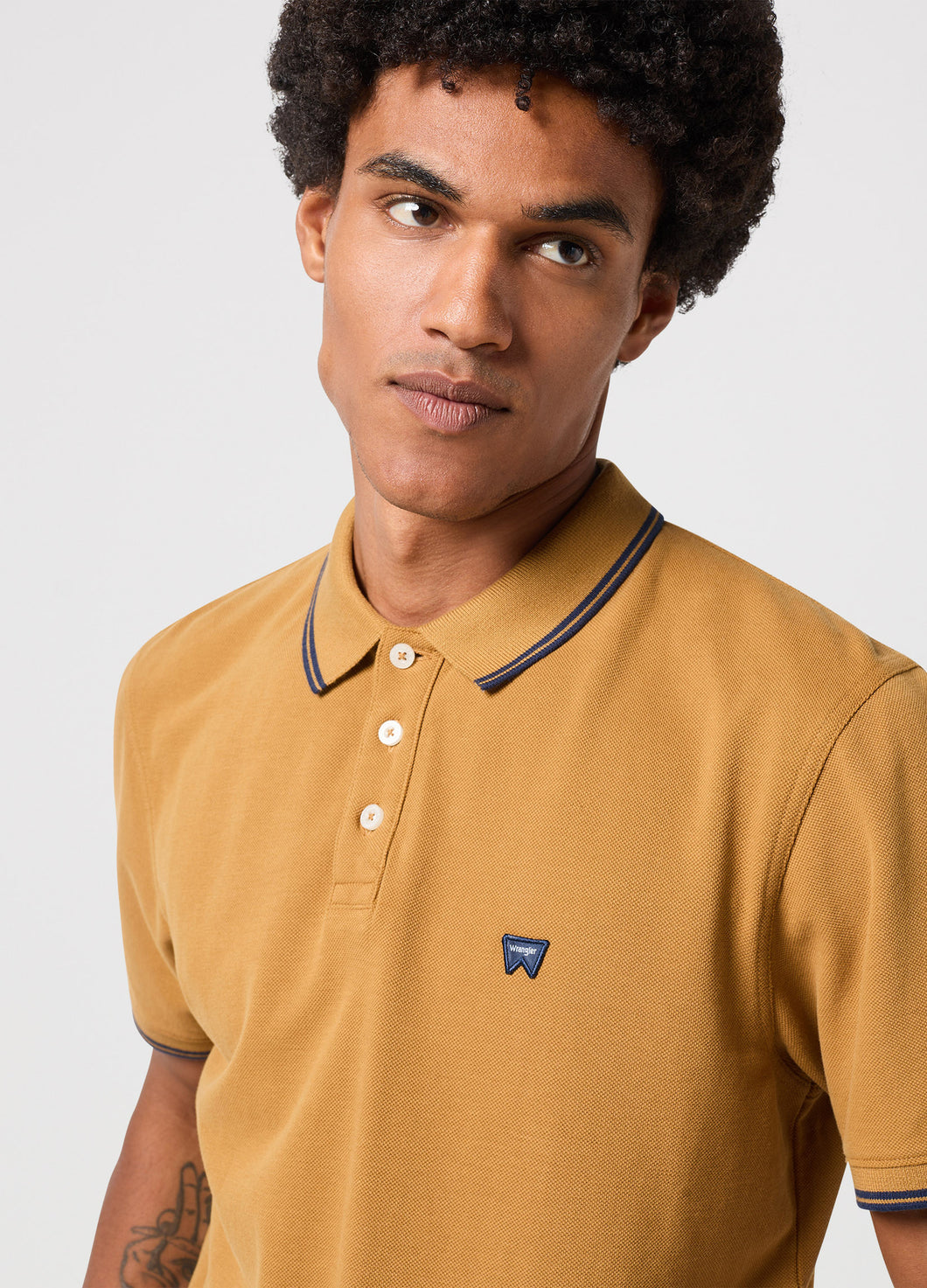 Wrangler Polo Shirt Dijon