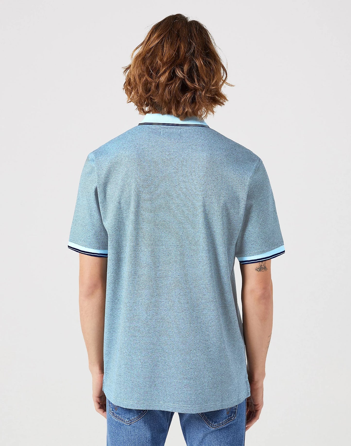 Wrangler Polo Shirt Dream Blue