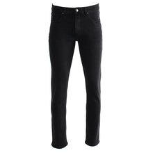 Load image into Gallery viewer, Eddie Tapered Leg Black Jeans
