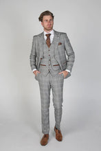Load image into Gallery viewer, Francis Grey 3 Piece Suit

