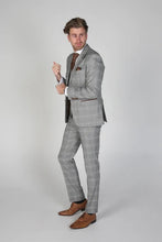 Load image into Gallery viewer, Francis Grey 3 Piece Suit
