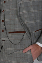 Load image into Gallery viewer, Francis Grey 3 Piece Suit
